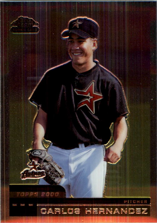 2000 Topps Chrome Traded #T50 Carlos Hernandez RC