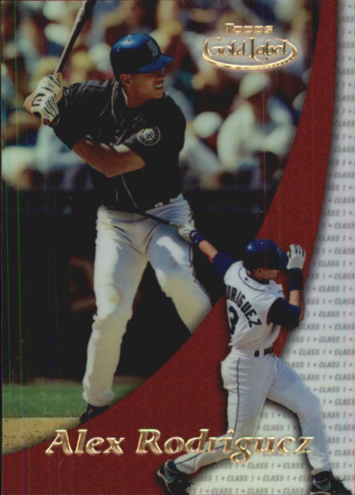 2000 Topps Gold Label Class 1 #90 Alex Rodriguez