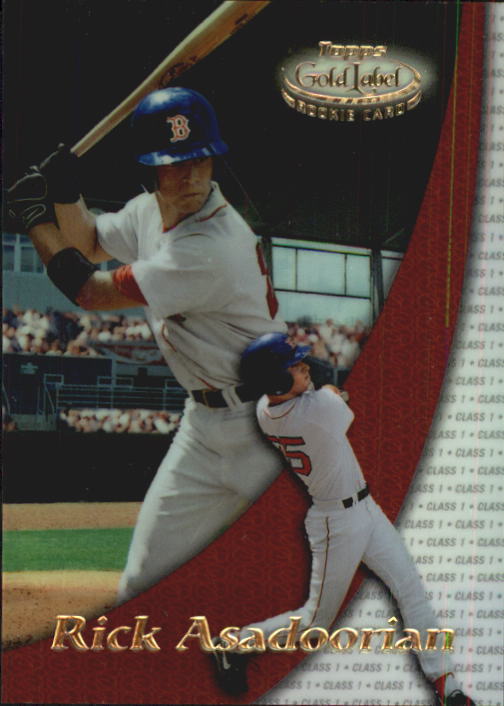 2000 Topps Gold Label Class 1 #92 Rick Asadoorian RC