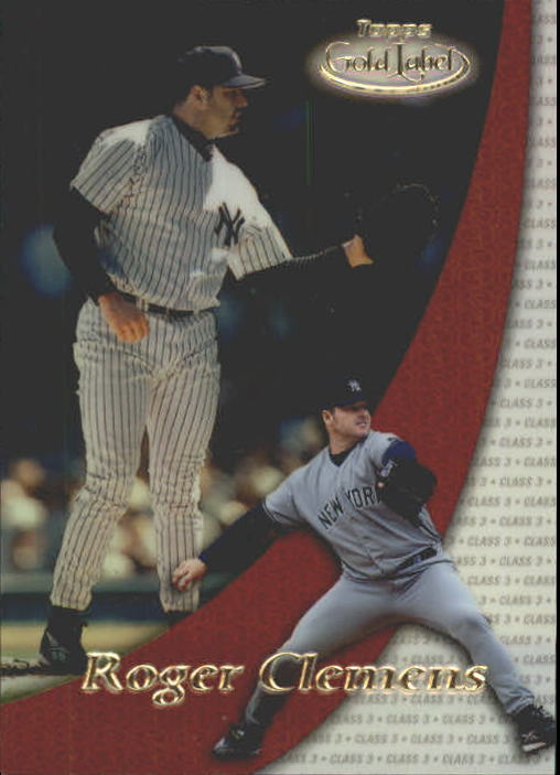 2000 Topps Gold Label Class 3 #32 Roger Clemens