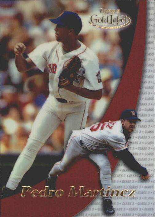 2000 Topps Gold Label Class 3 #34 Pedro Martinez