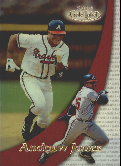 2000 Topps Gold Label Class 3 #38 Andruw Jones