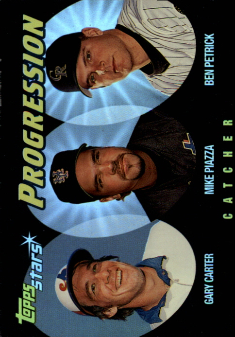 2000 Topps Stars Progression #P2 Carter/Piazza/Petrick