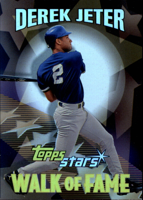 2000 Topps Stars Walk of Fame #WF6 Derek Jeter