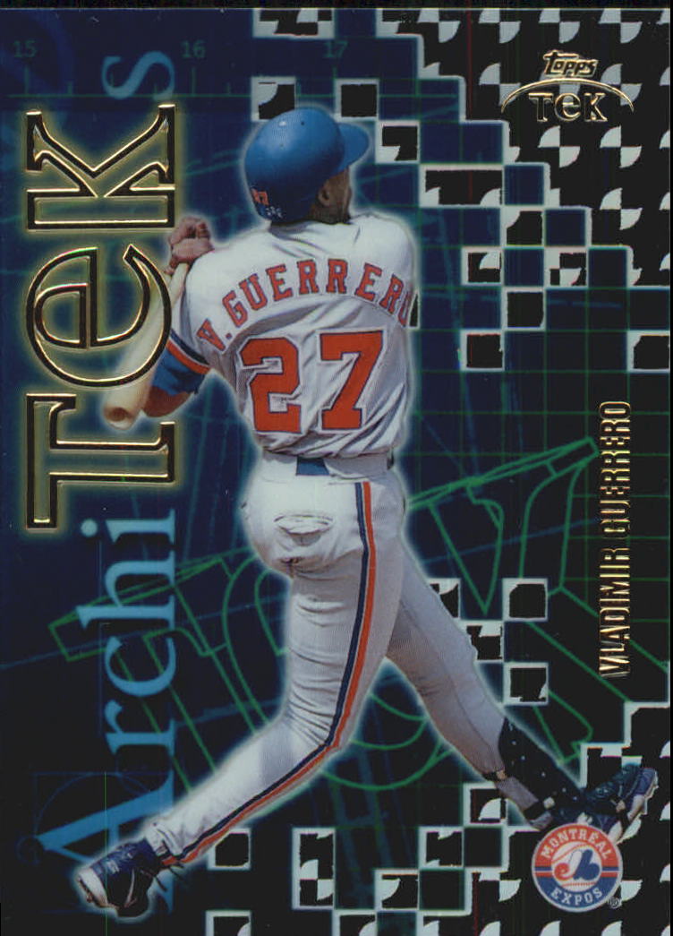 2000 Topps Tek Architeks #A4 Vladimir Guerrero