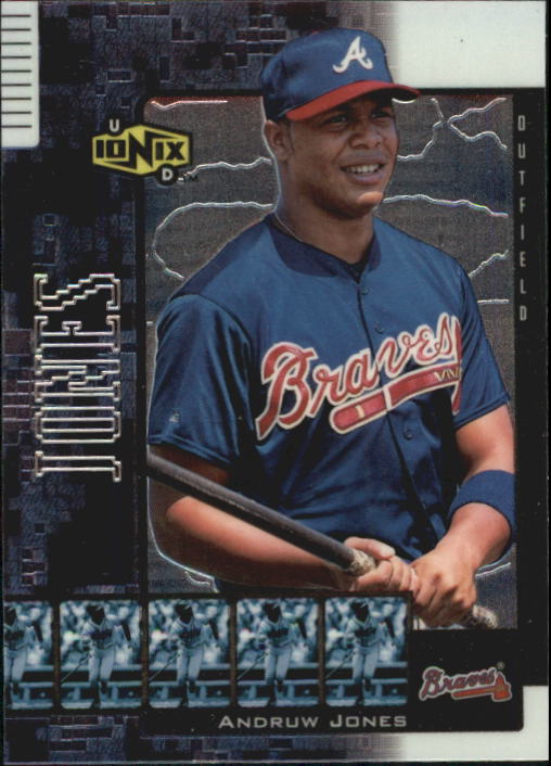 2000 UD Ionix #11 Andruw Jones