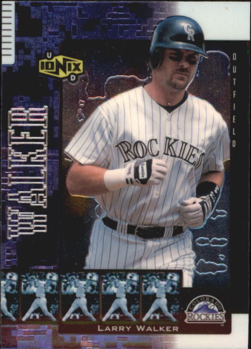 2000 UD Ionix #49 Larry Walker