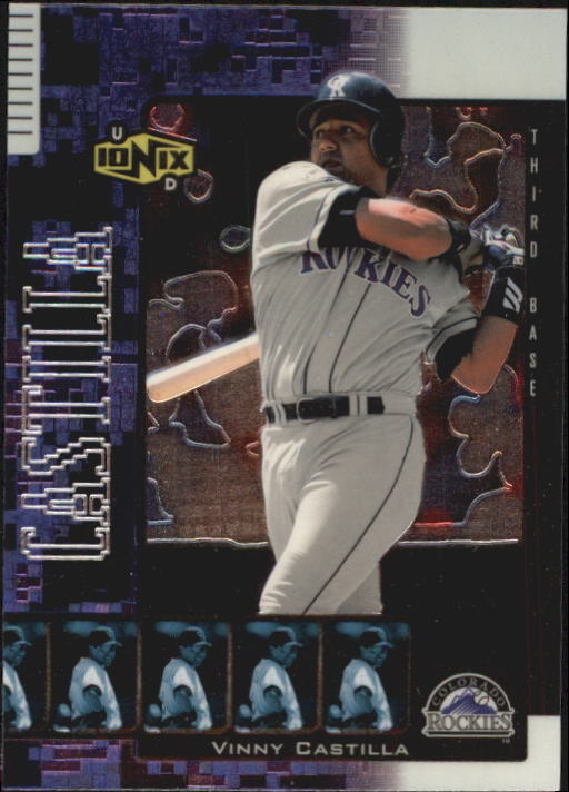 2000 UD Ionix #50 Vinny Castilla
