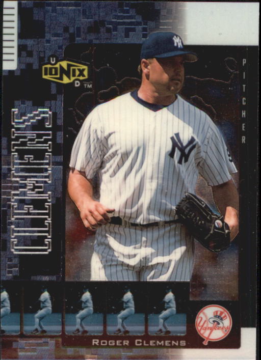2000 UD Ionix #58 Roger Clemens