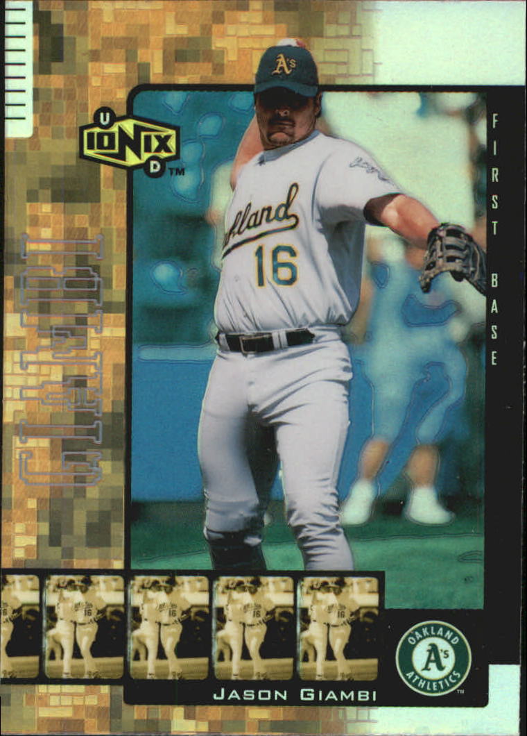 2000 UD Ionix Reciprocal #R6 Jason Giambi