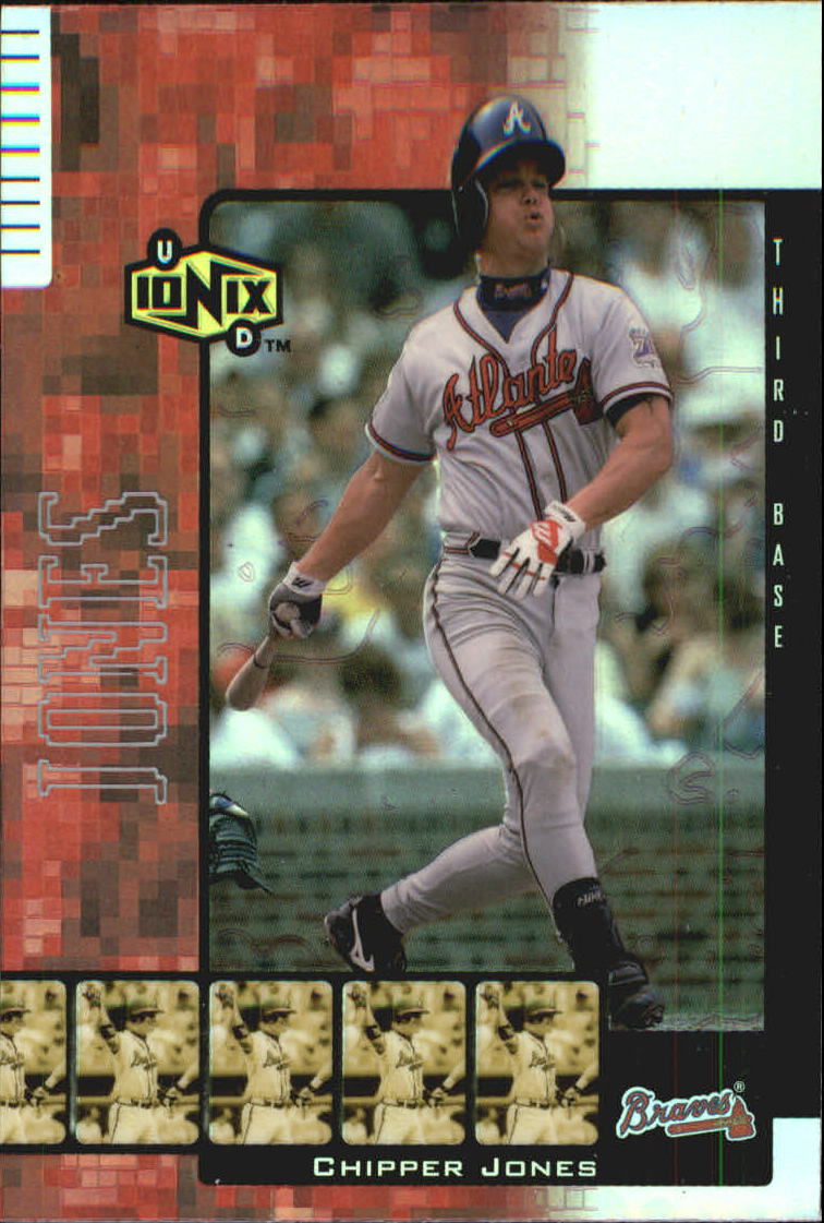 2000 UD Ionix Reciprocal #R10 Chipper Jones