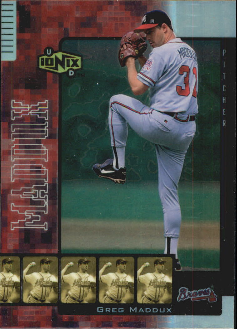 2000 UD Ionix Reciprocal #R12 Greg Maddux