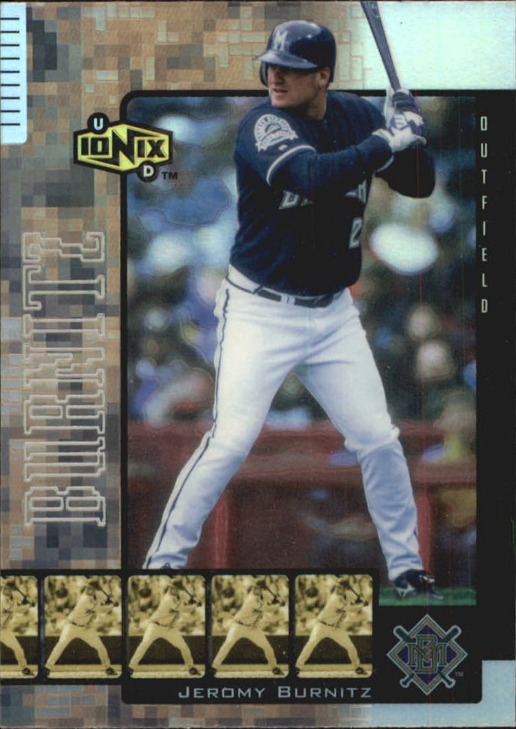 2000 UD Ionix Reciprocal #R13 Jeromy Burnitz