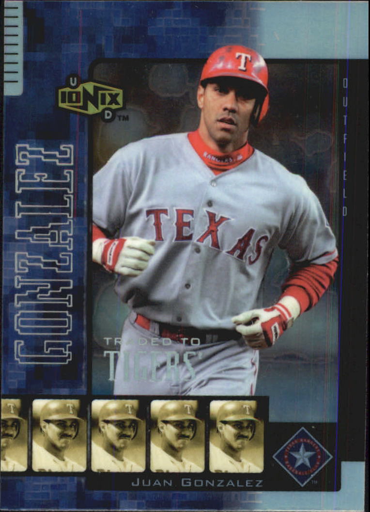 2000 UD Ionix Reciprocal #R41 Juan Gonzalez
