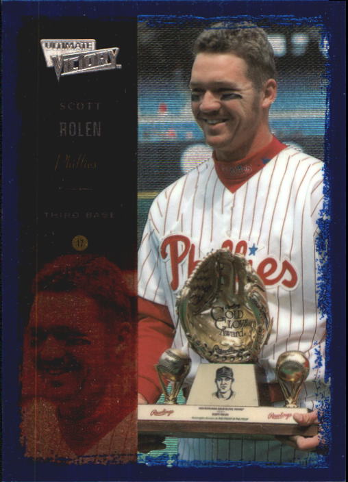 2000 Ultimate Victory #79 Scott Rolen