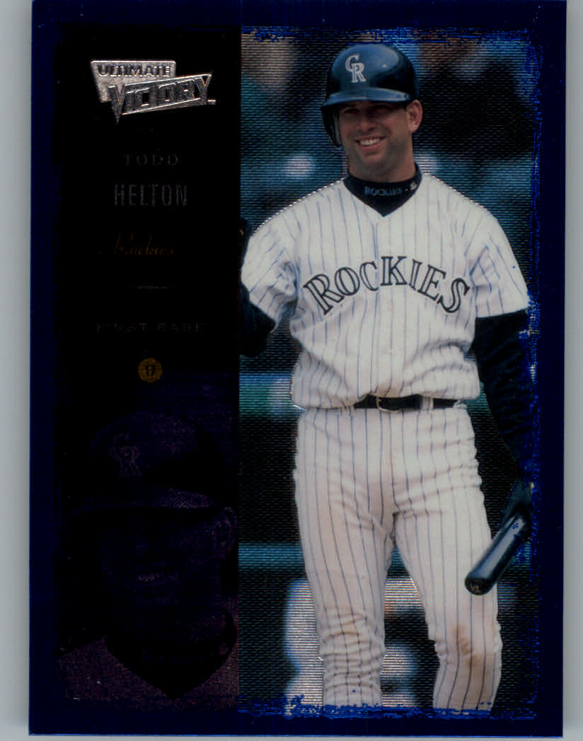 2000 Ultimate Victory #89 Todd Helton