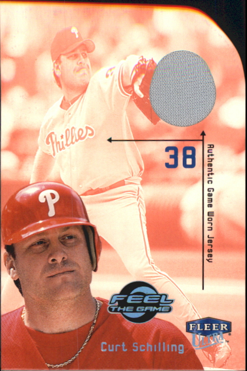 2000 Ultra Feel the Game #14 Curt Schilling Jsy