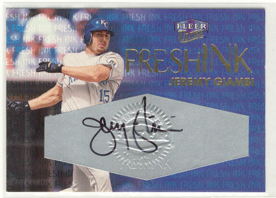 2000 Ultra Fresh Ink #24 Jeremy Giambi/975