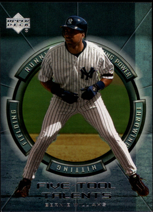 2000 Upper Deck Five-Tool Talents #FT7 Bernie Williams