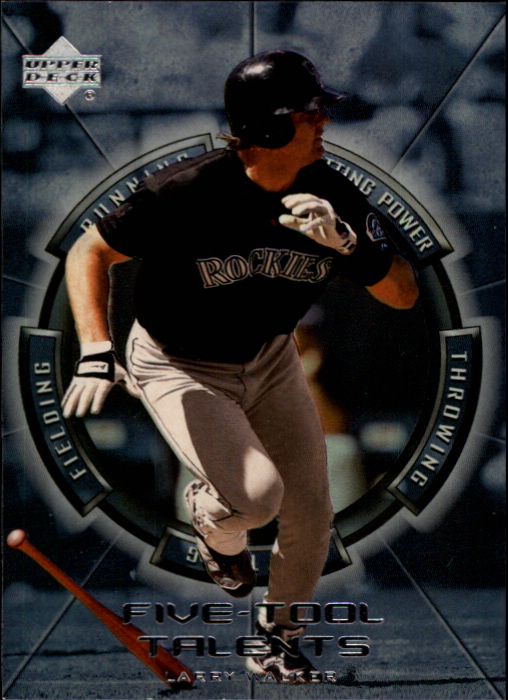 2000 Upper Deck Five-Tool Talents #FT13 Larry Walker