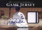 2000 Upper Deck Game Jersey Autograph #HDJ Derek Jeter
