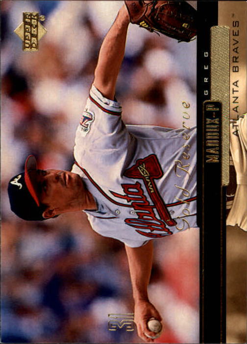 2000 Upper Deck Gold Reserve #133 Greg Maddux