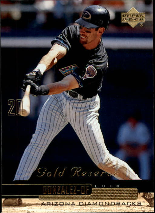 2000 Upper Deck Gold Reserve #167 Luis Gonzalez