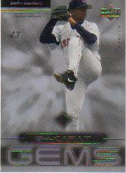 2000 Upper Deck Gold Reserve 24-Karat Gems #K1 Pedro Martinez