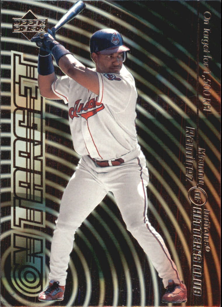 2000 Upper Deck Hitter's Club On Target #OT7 Manny Ramirez