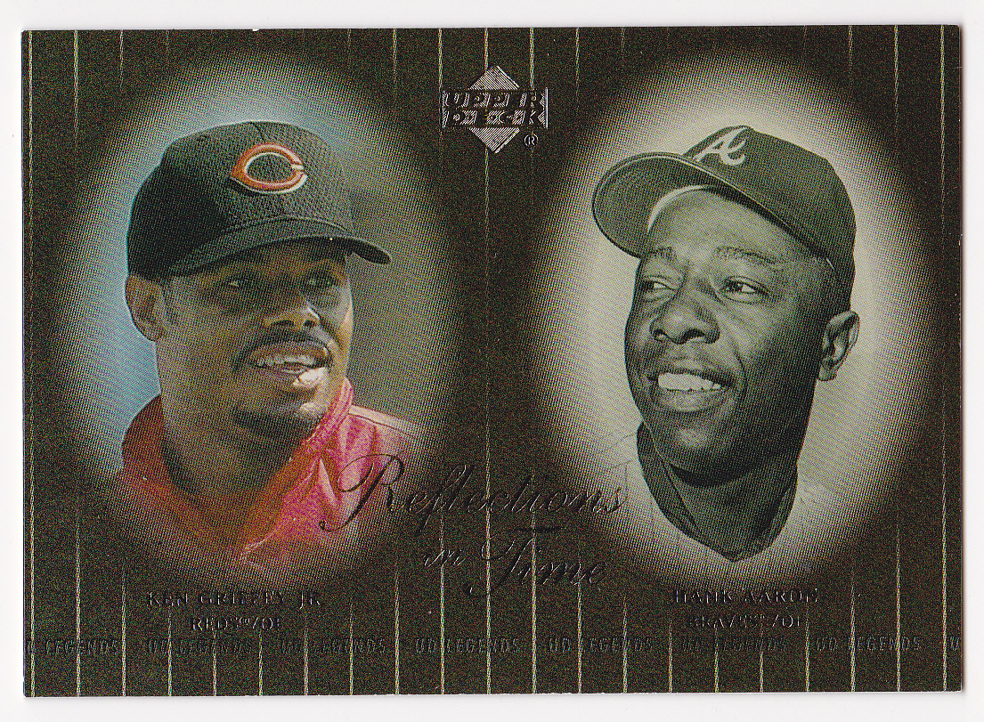 2000 Upper Deck Legends Reflections in Time #R1 K.Griffey Jr./H.Aaron