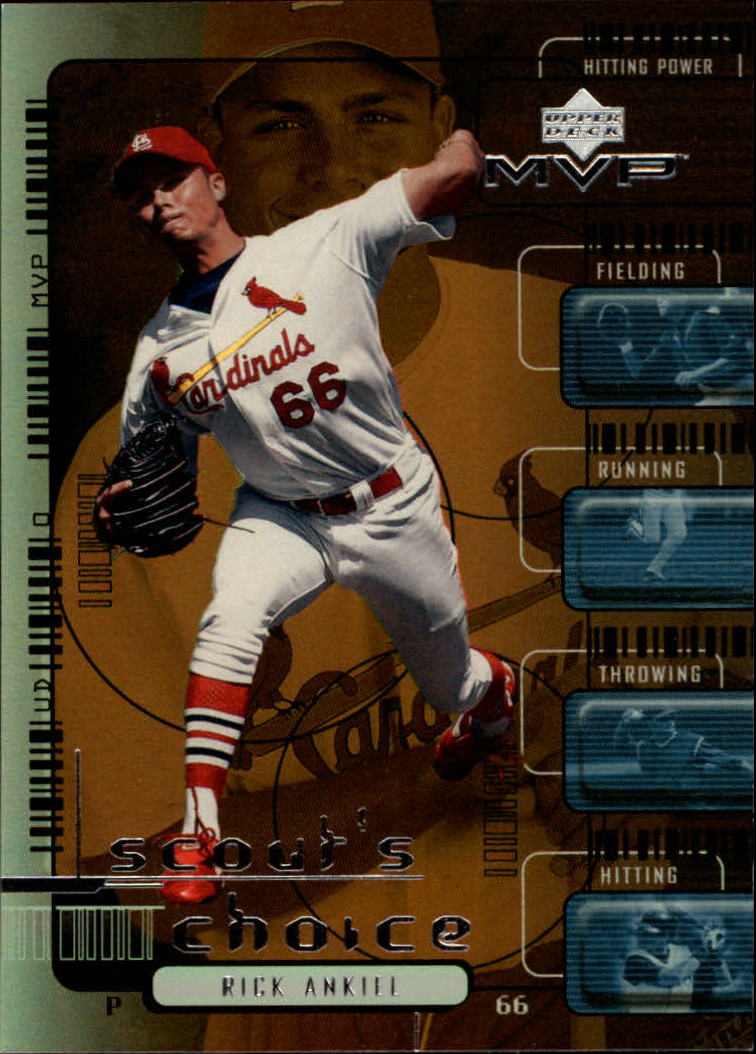2000 Upper Deck MVP Scout's Choice #SC1 Rick Ankiel