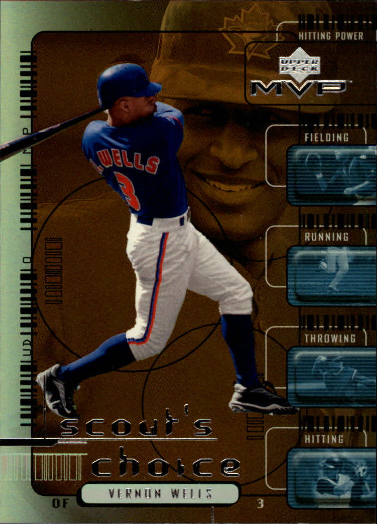 2000 Upper Deck MVP Scout's Choice #SC2 Vernon Wells