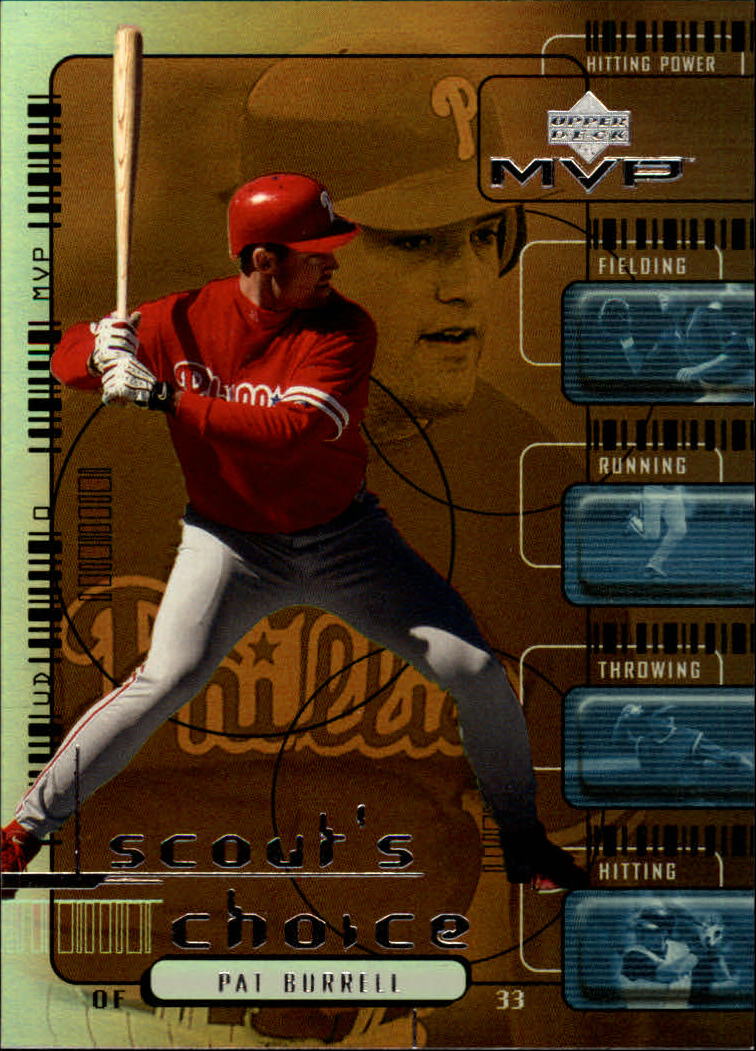 2000 Upper Deck MVP Scout's Choice #SC3 Pat Burrell