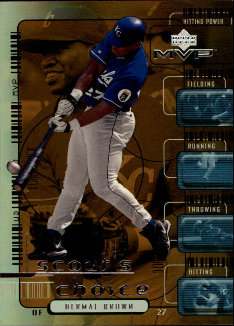 2000 Upper Deck MVP Scout's Choice #SC7 Dermal Brown