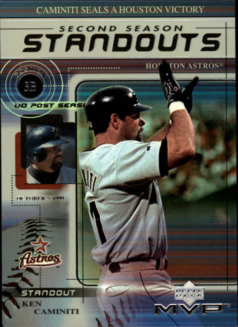 2000 Upper Deck MVP Second Season Standouts #SS4 Ken Caminiti