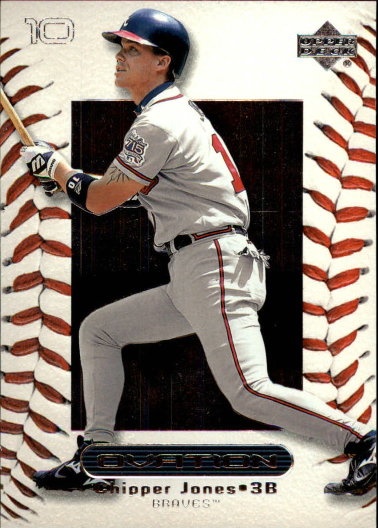 2000 Upper Deck Ovation #8 Chipper Jones