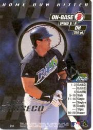2000 MLB Showdown Home Run Hitter Promos #2 Jose Canseco