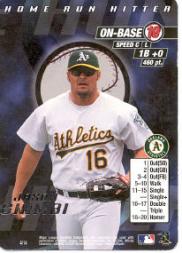 2000 MLB Showdown Home Run Hitter Promos #4 Jason Giambi