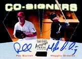 2000 Stadium Club Co-Signers #CO9 Pat Burrell/Magglio Ordonez C