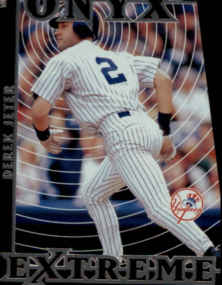 2000 Stadium Club Onyx Extreme Die Cuts #OE2 Derek Jeter