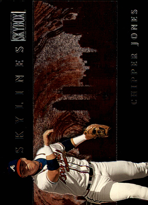 2000 SkyBox Skylines #SL8 Chipper Jones