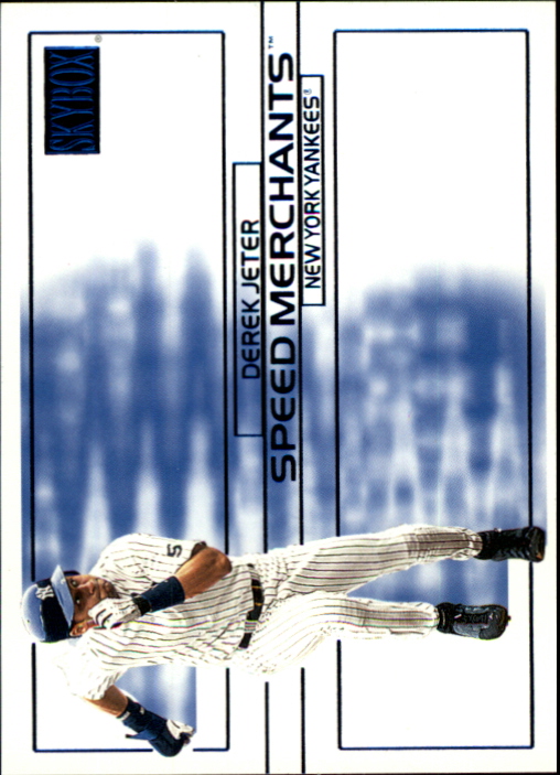 2000 SkyBox Speed Merchants #SM1 Derek Jeter