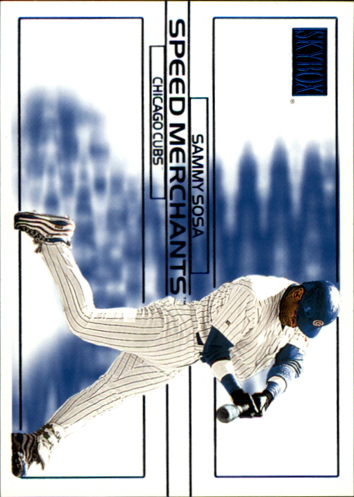 2000 SkyBox Speed Merchants #SM2 Sammy Sosa