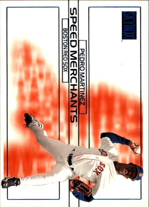 2000 SkyBox Speed Merchants #SM7 Pedro Martinez