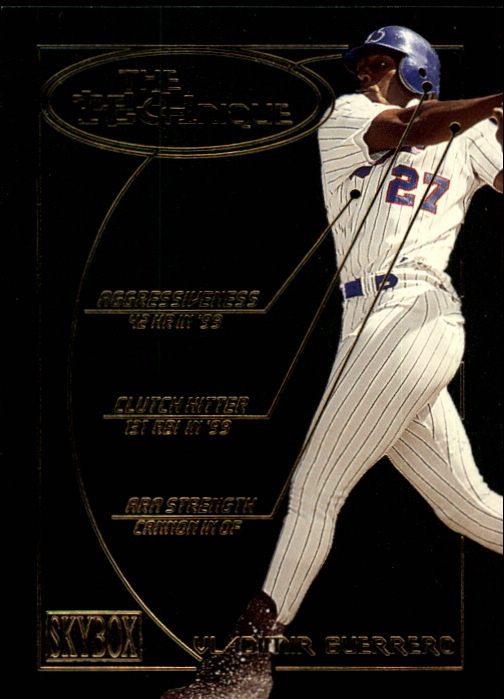 2000 SkyBox Technique #T10 Vladimir Guerrero