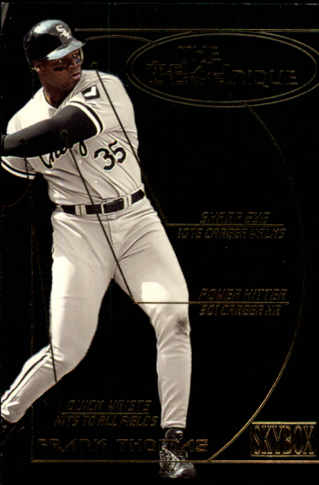 2000 SkyBox Technique #T13 Frank Thomas