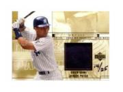 2000 Upper Deck Game Jersey Patch #PDJ Derek Jeter 1