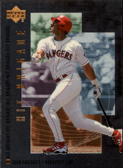 2000 Upper Deck Hit Brigade #H7 Juan Gonzalez