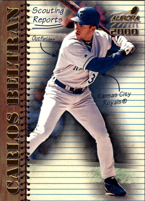 2000 Aurora Scouting Report #9 Carlos Beltran
