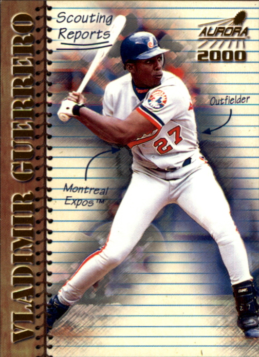 2000 Aurora Scouting Report #11 Vladimir Guerrero